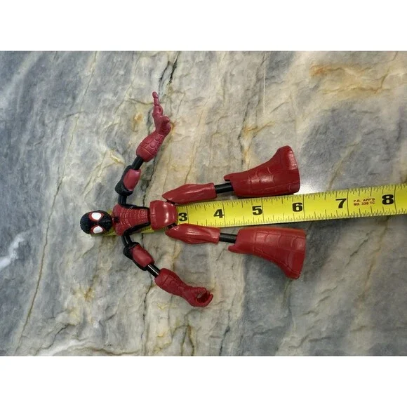 Marvel Bend & Flex Black Red Suit Spider-Man Venom Action Figure Hasbro #70236 - Picture 4 of 6